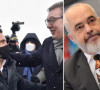 Rama, Vučić i Zaev - vakcine