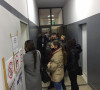 gužva biralište biračko mesto priština