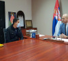 Načelnik KM okruga Slavko Simić sa građanima