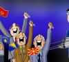 Karikatura Aleksandar Vučić