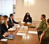 Osmani sa ministrom odbrane i komandantom