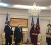 Vjosa Osmani sa bivšim pedsednicima