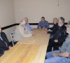 Srđan Popović sa penzionerima
