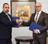 Goran Rakić sa gradonačelnikom Zubinog Potoka