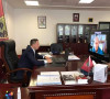 Mehaj sa bivšim premijerom Izraela