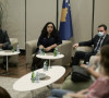 Konjufca, Osmani i Kurti na aerodromu sa preživelima nesreće u Hrvatskoj