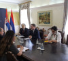 Nikola Selaković sa ambasadorom Tunisa Seifom Režebom 