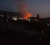 Požar u selu Kuzmin kod Kosova Polja