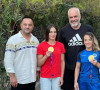 Edi Rama sa dve džudistkinje sa Kosova