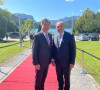 Miroslav Lajčak i Enver Hodžaj na Bledu