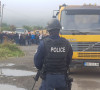 Jarinje, pripadnici Rosu i protest građana