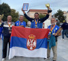 Pobednička ekipa OOSR Iba
