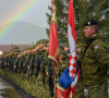 Ispraćaj hrvatske vojske na Kosovo