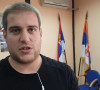 Član Studentskog parlamenta Milan Rajek