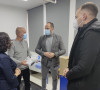Radojević, Hodžić i Biševac u poseti Studentskoj poliklinici