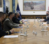 Nebojša Stefanović na sastanku sa komandantom NATO združenih snaga admiralom Burkom