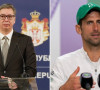 Aleksandar Vučić i Novak Đoković