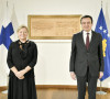 Ambasadorka Finske i Aljbin Kurti
