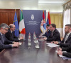 Nikola Selaković sa odlazećim ambasadorom Italije