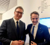 Aleksandar Vučić i Kirjakos Micotakis