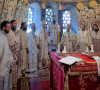 Patrijarh Porfirije na bogosluženju u Pećkoj patrijaršiji