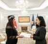 Vjosa Osmani i Julijana Šeri Fernante