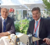 Enver Hodžaj i Miroslav Lajčak