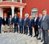 Enver Hodžaj i njegov pregovarački tim