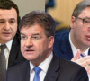 Kurti, Lajčak i Vučić