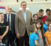 Vučić sa izbeglicama iz Ukrajine