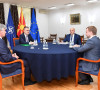 Dimitar Kovačevski sa sa liderom Alijanse za Albance Zijadinom Seljom
