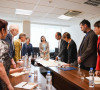 Ljiburn Aljiu i Hajrula Čeku sa predstavnicima organizacije Evropa Nostra