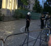 Policija na protestu u Severnoj Makedoniji