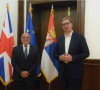 Aleksandar Vučić i Stjuart Pič