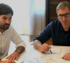 Aleksandar Vučić i Danilo Cicmilo