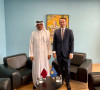 Faton Peci i Ali Bin Hamad Al Marri
