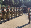 General Milan Mojsilović u bazi Mrče u Kopnenoj zoni bezbednosti