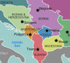 Mapa Balkana