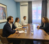 Potpredsednici DPK sa Tamarom Živ