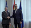 Aleksandar Vučić i Kristofer Hil