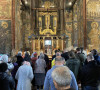 Liturgija u manastiru Visoki Dečani