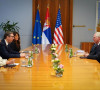 Aleksandar Vučić i Kristofer Hil