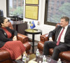 Vjosa Osmani i Miroslav Lajčak
