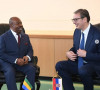 Vučić sa predsenikom Gabone