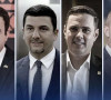 Aljbin Kurti, Memlji Krasnići, Ljumir Abdidžiku i Ramuš Haradinaj