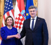 Nensi Pelosi i Andrej Plenković