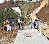 Radovi na izgradnji stepenica