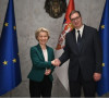 Aleksandar Vučić i Ursula fon der Lajen