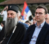 Patrijarh Porfirije i Petar Petković