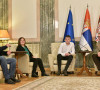 Vučić sa Nikolom Nedeljkovićem i njegovom porodicom